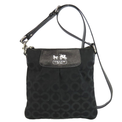 COACH  41992 Shoulder Bag Op art Canvas Ladies