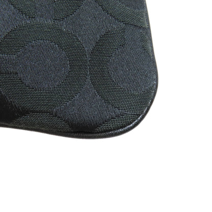 COACH  41992 Shoulder Bag Op art Canvas Ladies