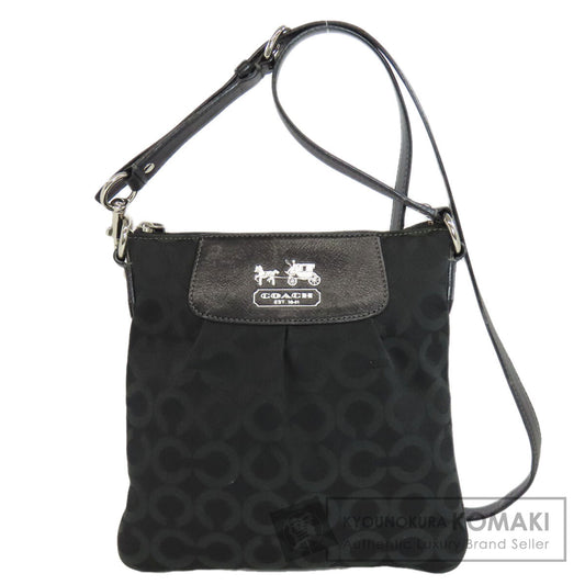 COACH  41992 Shoulder Bag Op art Canvas Ladies
