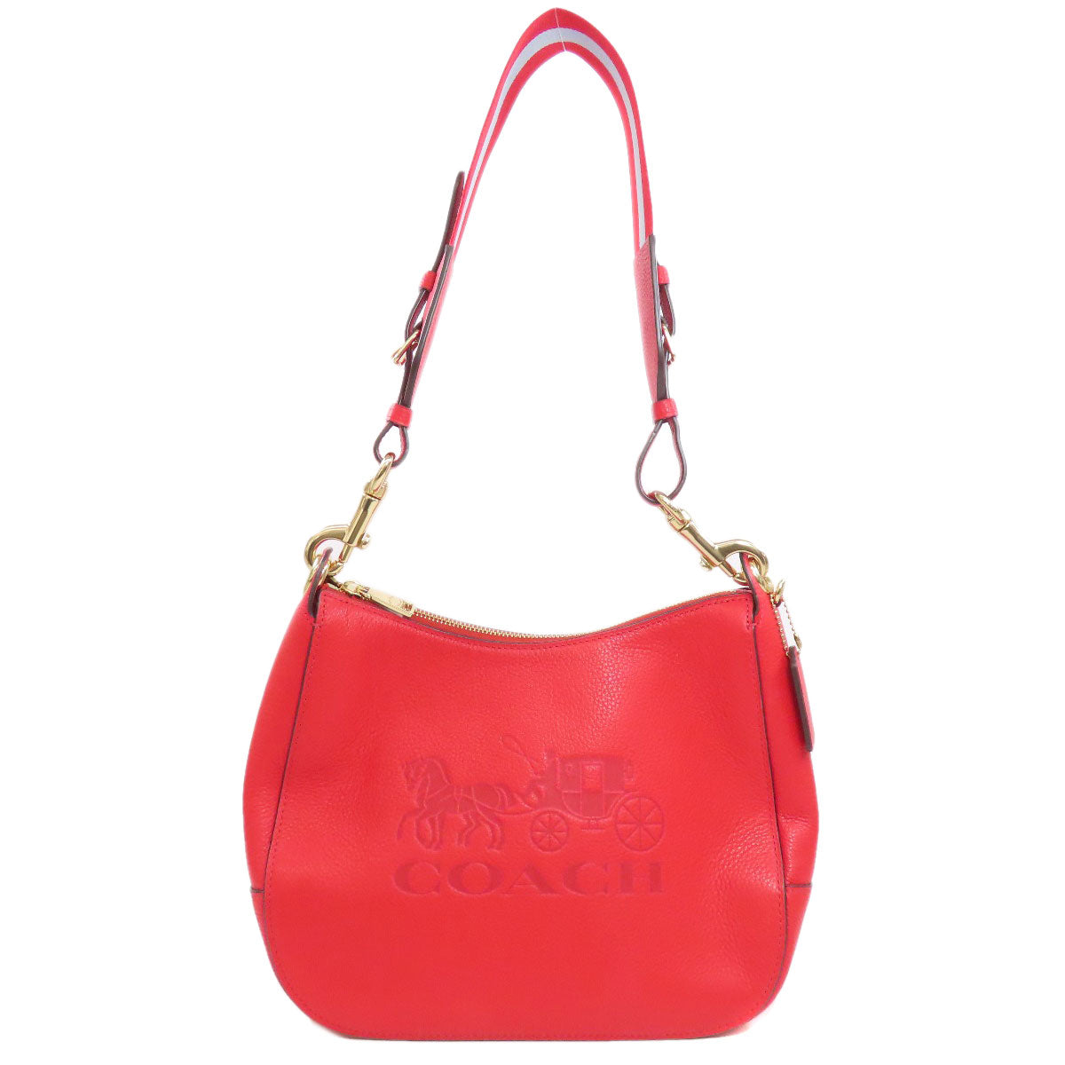 COACH  F72702 Shoulder Bag Hose and carriage Leather Ladies