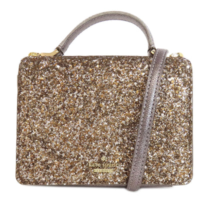 kate spade   Handbag lame Leather lameLadies