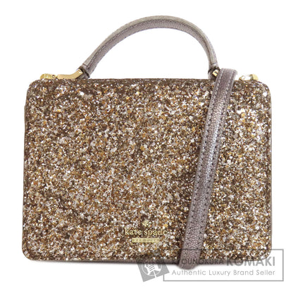kate spade   Handbag lame Leather lameLadies