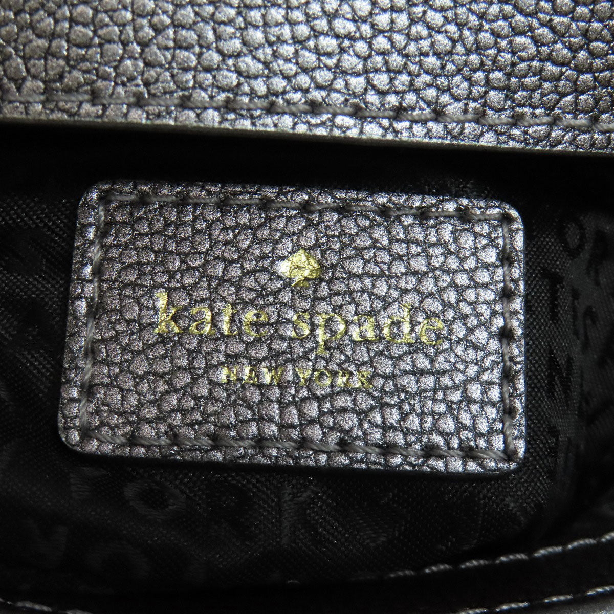 kate spade   Handbag lame Leather lameLadies