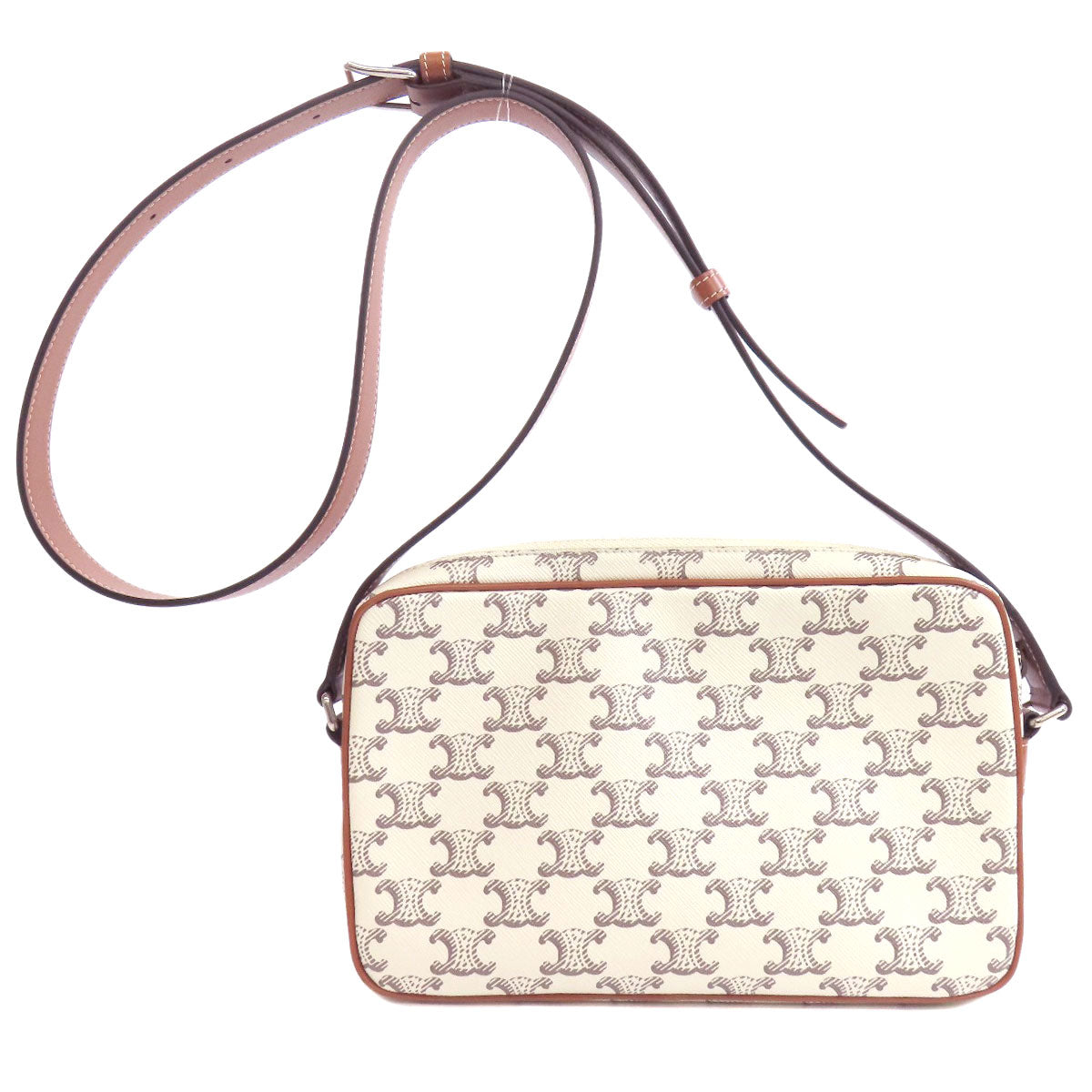 CELINE Triomphe Shoulder Bag PVC Ladies [Used]