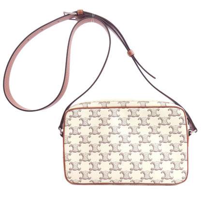 CELINE Triomphe Shoulder Bag PVC Ladies [Used]