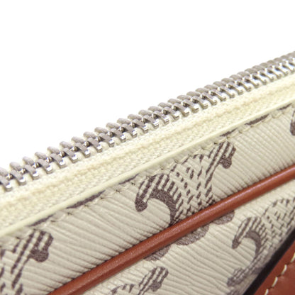 CELINE Triomphe Shoulder Bag PVC Ladies [Used]