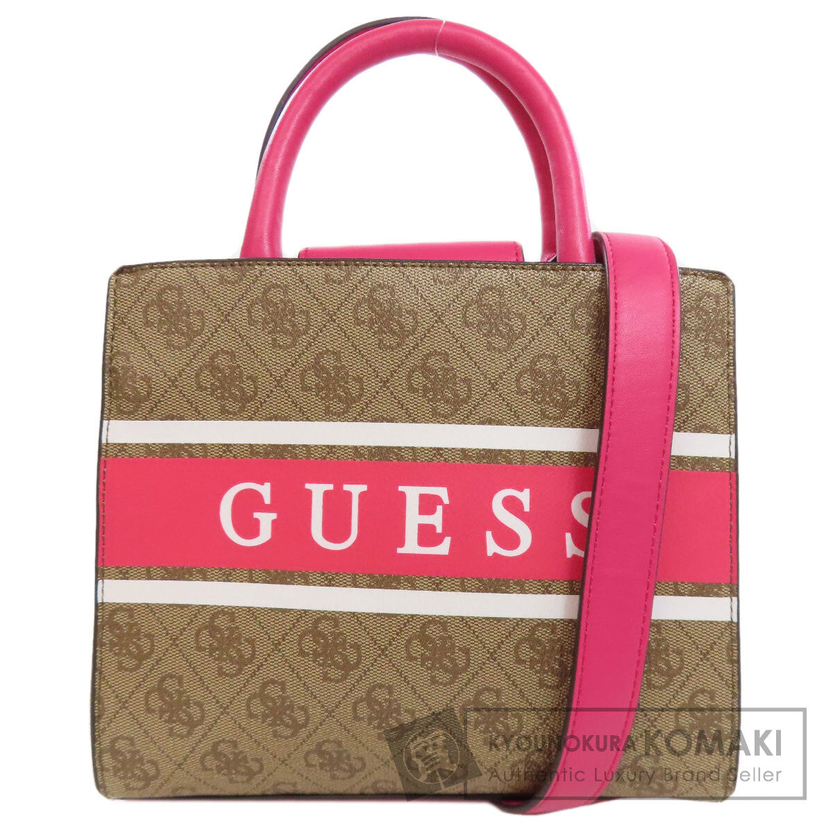 Guess 2WAY Handbag PVC Ladies [Used]