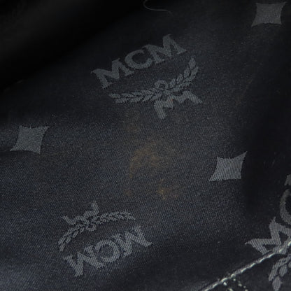 MCM   Backpack Â· Daypack Logo studs Leather Ladies
