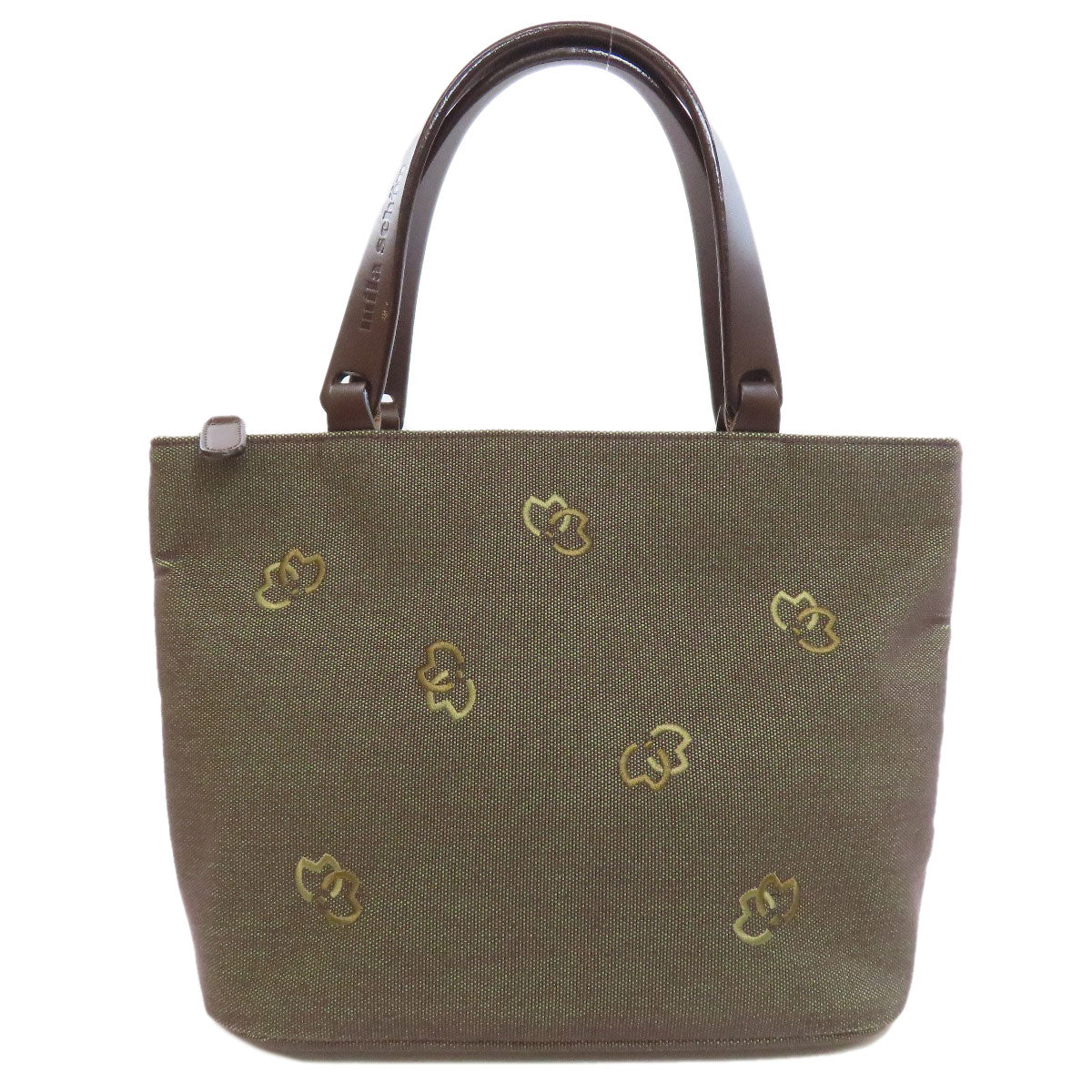 mila schon   Handbag Logo motif Canvas Ladies