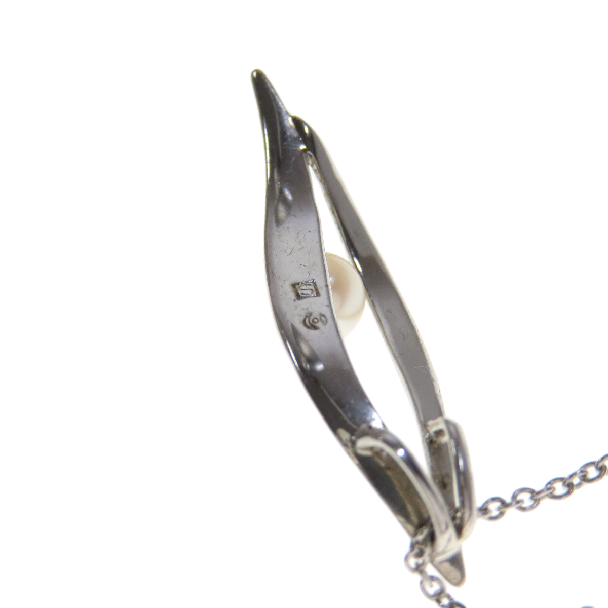 TASAKI Pearl Necklace Metal Ladies [Used]
