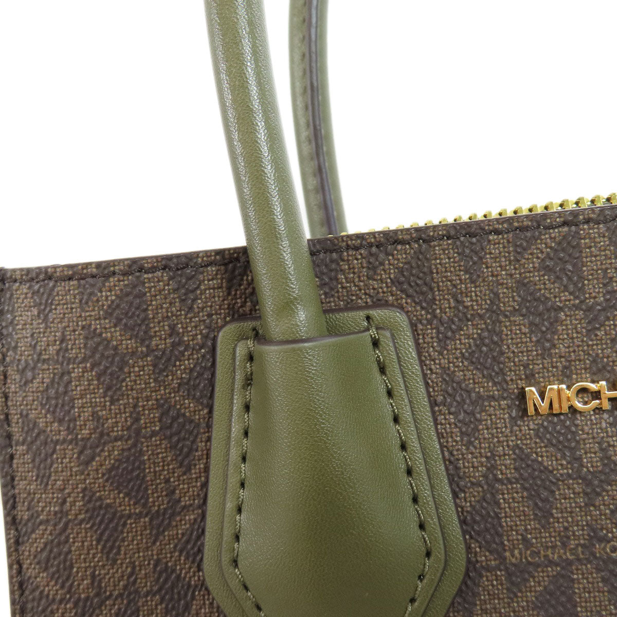 Michael Kors MK Signature 2WAY Handbag PVC Ladies [Used]