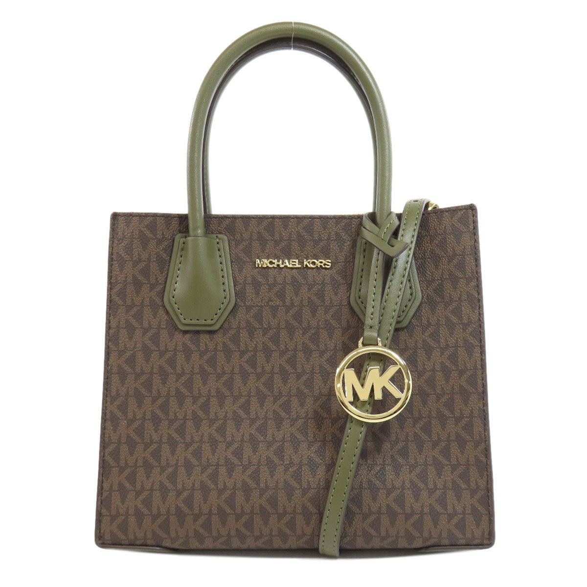 Michael Kors MK Signature 2WAY Handbag PVC Ladies [Used]
