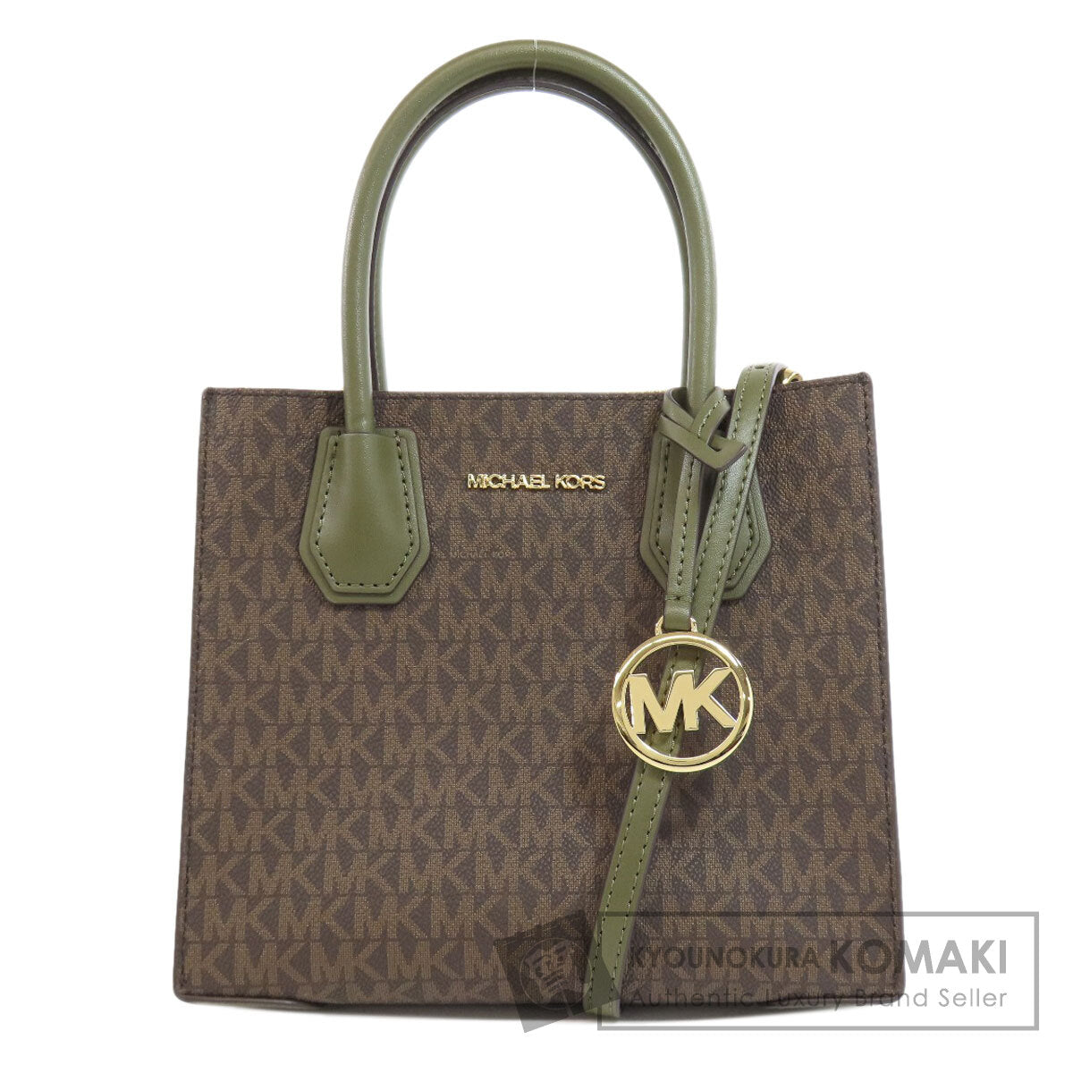 Michael Kors MK Signature 2WAY Handbag PVC Ladies [Used]