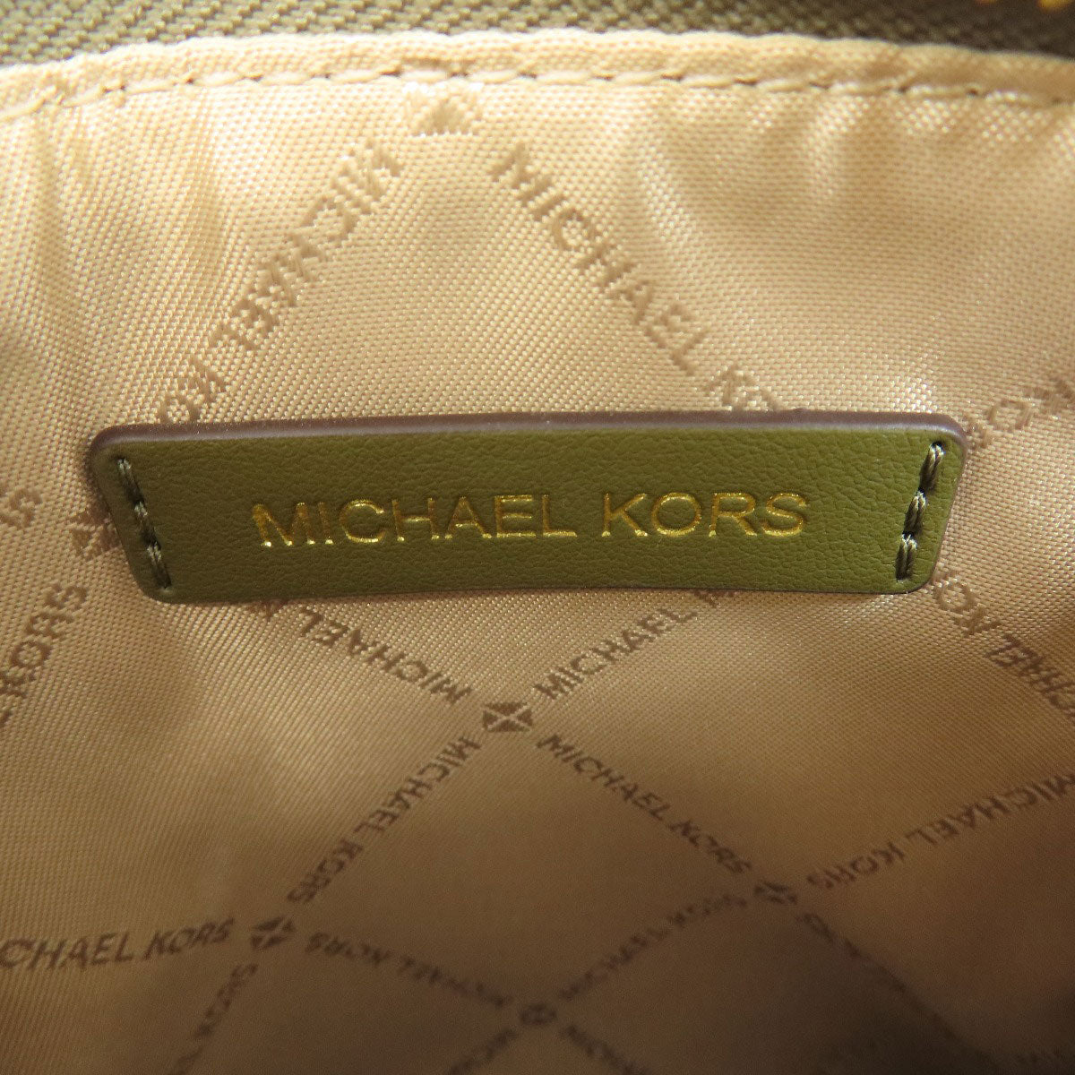 Michael Kors MK Signature 2WAY Handbag PVC Ladies [Used]