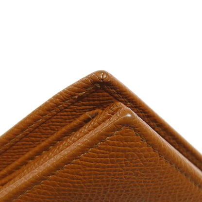 BVLGARI   Bifold Wallet with Coin Pocket logo Leather Ladies