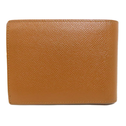 BVLGARI   Bifold Wallet with Coin Pocket logo Leather Ladies