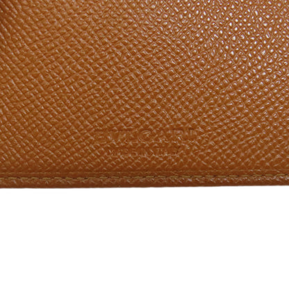 BVLGARI   Bifold Wallet with Coin Pocket logo Leather Ladies