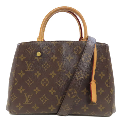 LOUIS VUITTON  M41005 Handbag Montaigne BB Monogram canvas Ladies