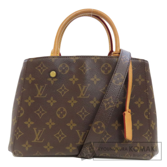 LOUIS VUITTON  M41005 Handbag Montaigne BB Monogram canvas Ladies