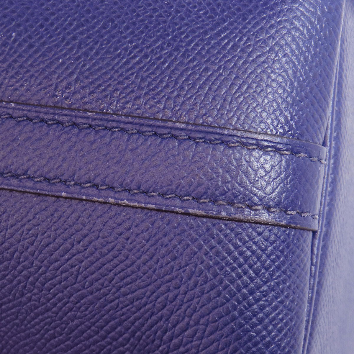 HERMES Picotin Lock PM Blue Ankle Traceage SilverHardware Handbag Epsom Ladies [Used]
