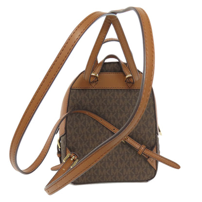 Michael Kors MK Signature 3WAY Backpack Â· Daypack PVC Ladies [Used]