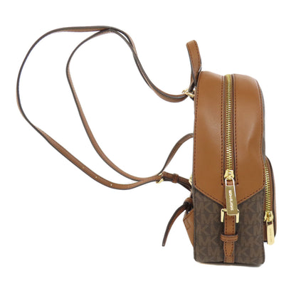 Michael Kors MK Signature 3WAY Backpack Â· Daypack PVC Ladies [Used]