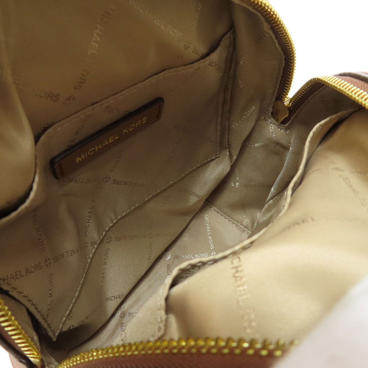 Michael Kors MK Signature 3WAY Backpack Â· Daypack PVC Ladies [Used]
