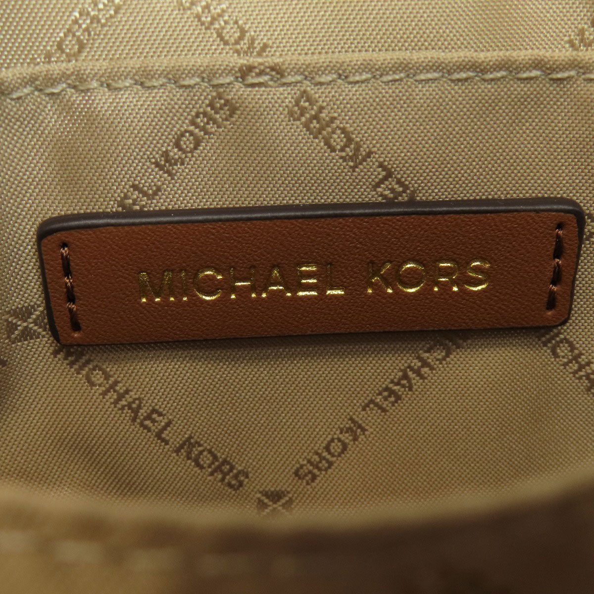 Michael Kors MK Signature 3WAY Backpack Â· Daypack PVC Ladies [Used]