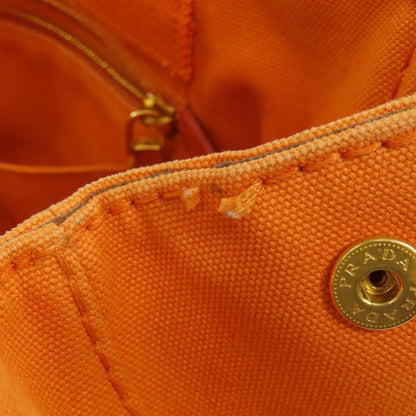 PRADA Canapa Handbag Canvas Ladies [Used]
