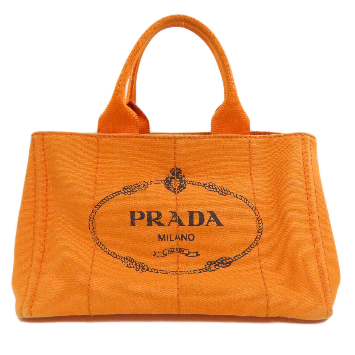 PRADA Canapa Handbag Canvas Ladies [Used]