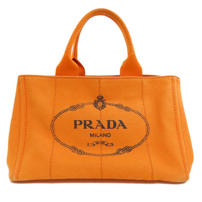 PRADA Canapa Handbag Canvas Ladies [Used]