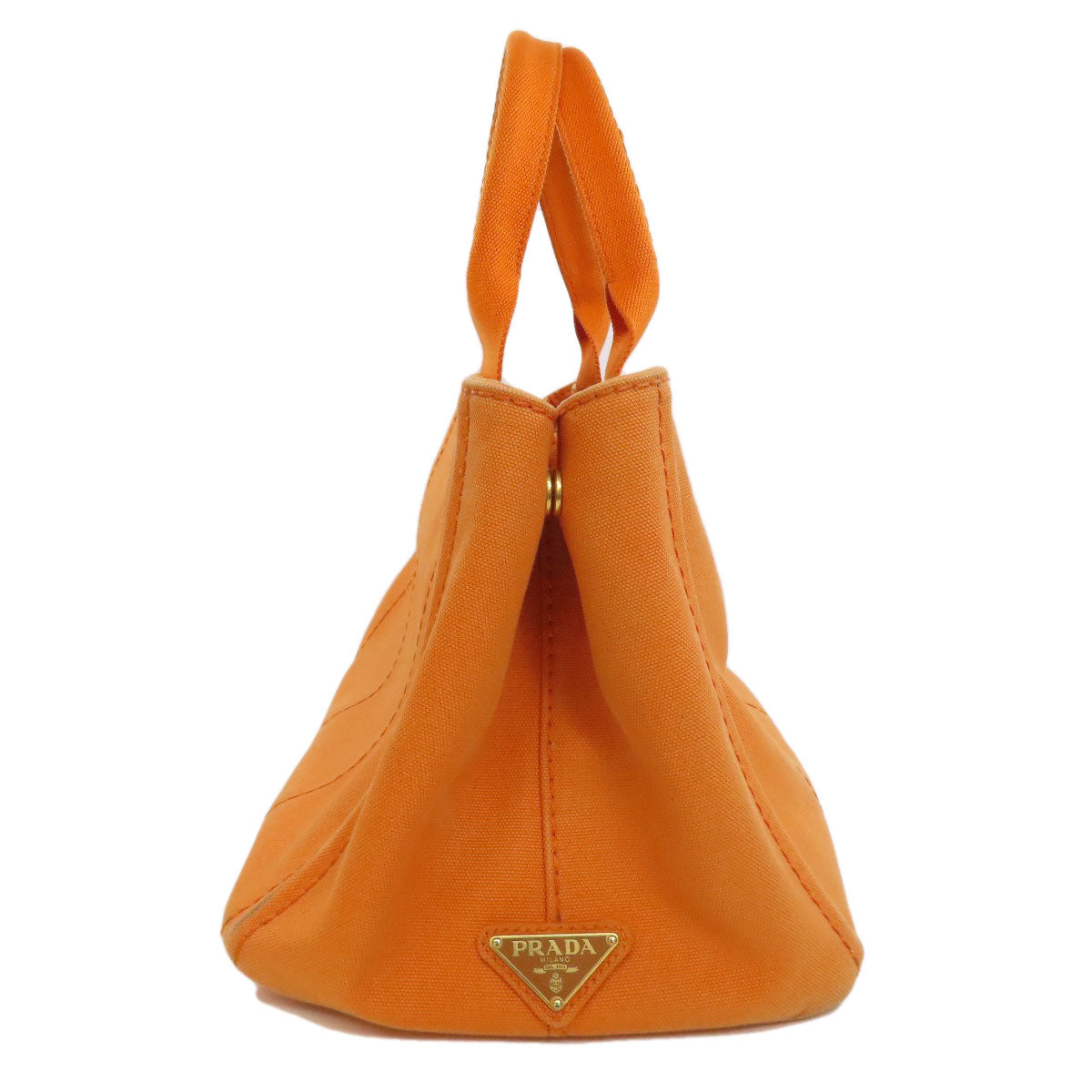 PRADA Canapa Handbag Canvas Ladies [Used]