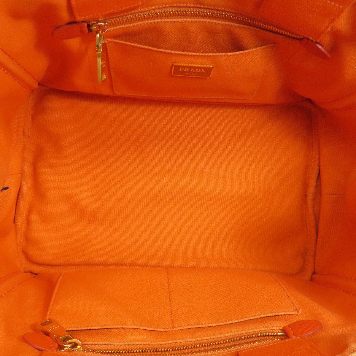 PRADA Canapa Handbag Canvas Ladies [Used]