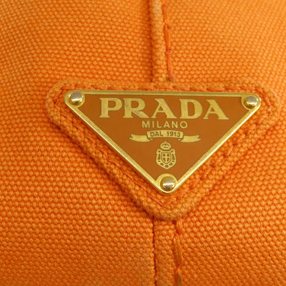 PRADA Canapa Handbag Canvas Ladies [Used]