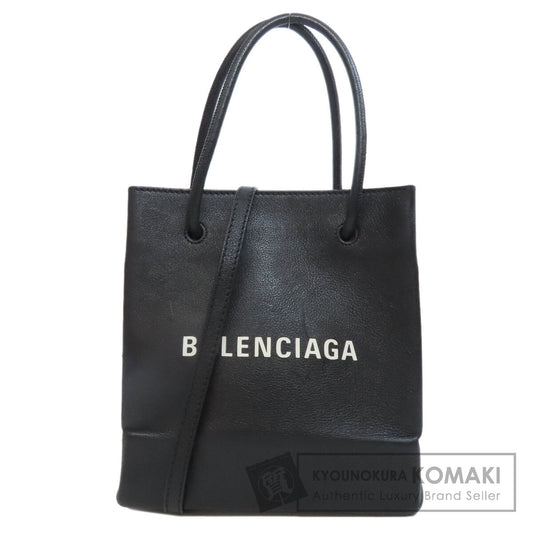 BALENCIAGA  555140 Shoulder Bag Shopping tote XXS Leather Ladies