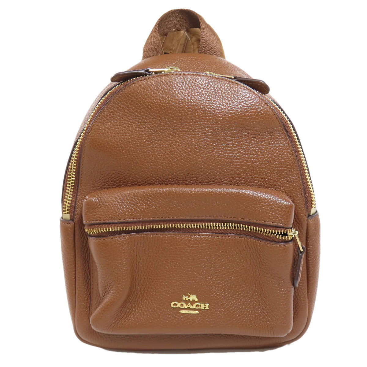 COACH  F38263 Backpack Â· Daypack logo Leather Ladies