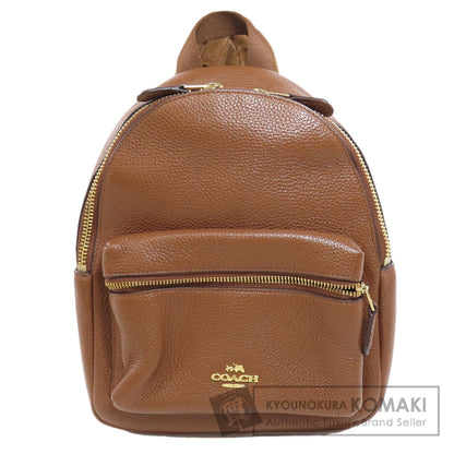 COACH F38263 logo Backpack Â· Daypack Leather Ladies [Used]