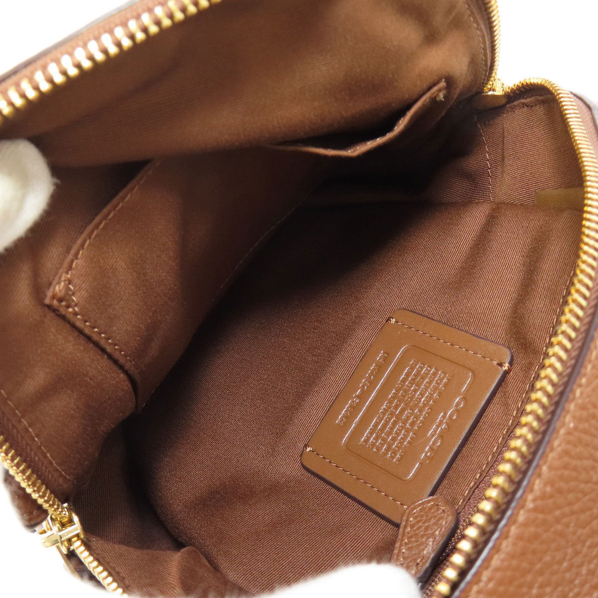 COACH F38263 logo Backpack Â· Daypack Leather Ladies [Used]