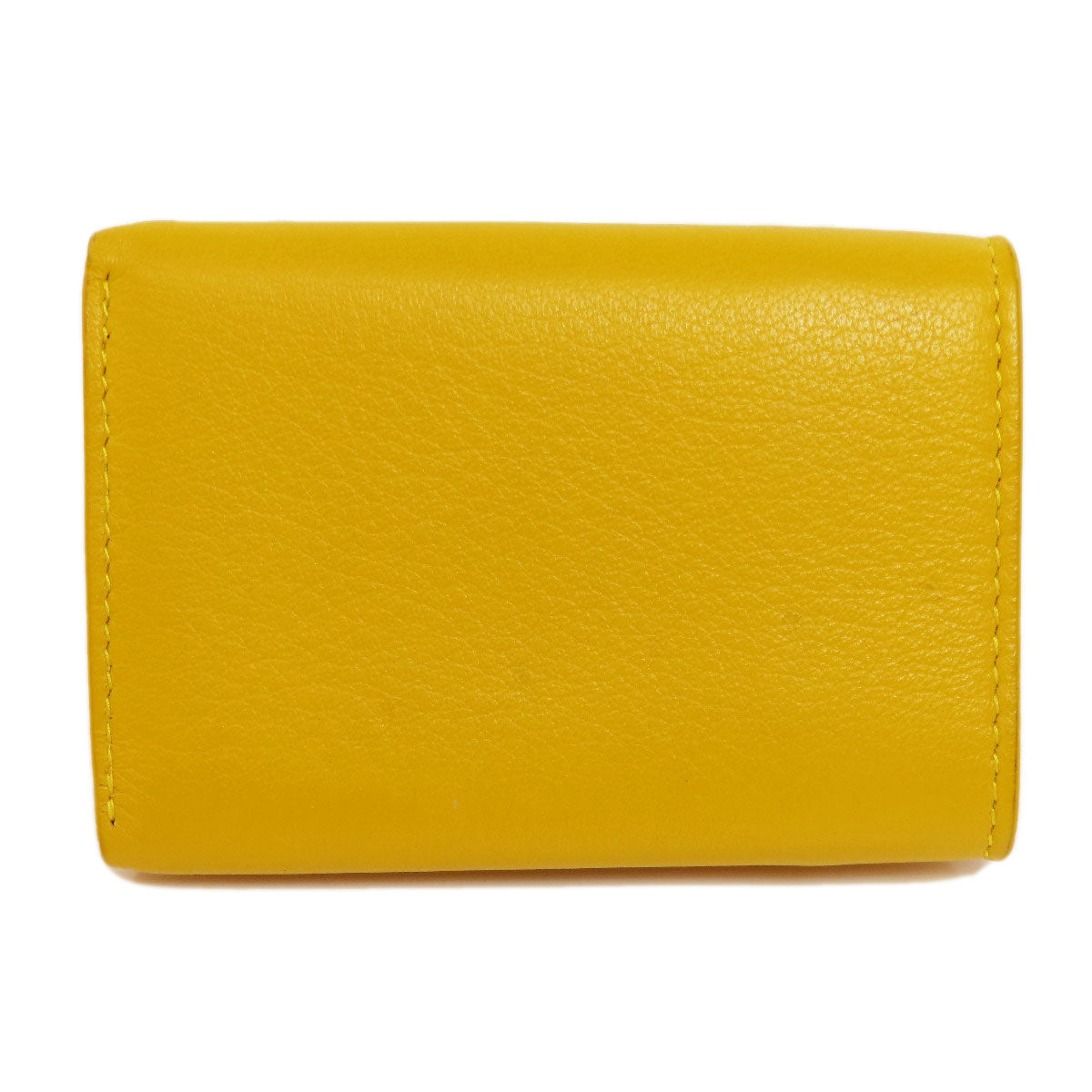 BALENCIAGA 391446 Paper mini wallet Bifold Wallet with Coin Pocket Leather Ladies [Used]