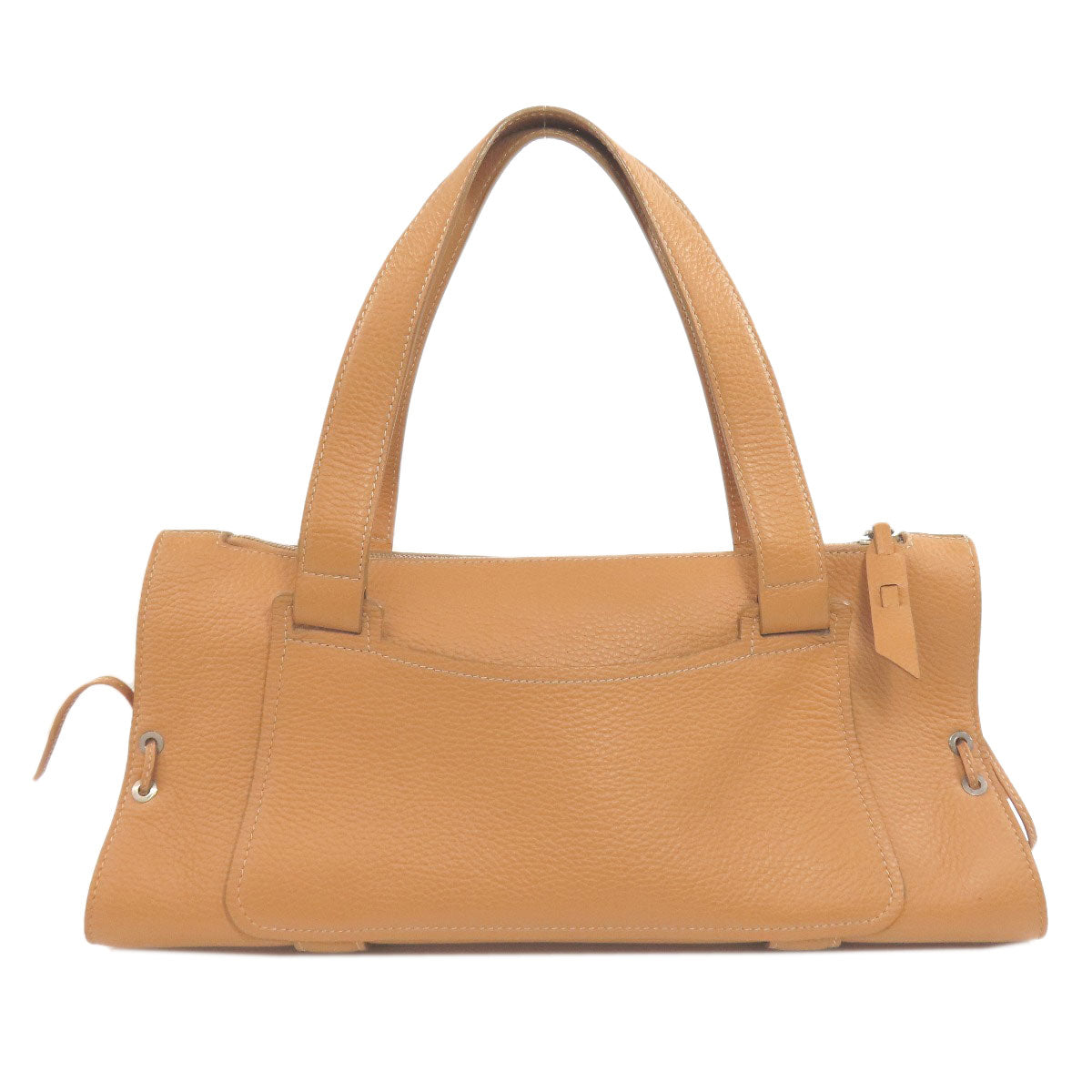 TODS logo Handbag Leather Ladies [Used]