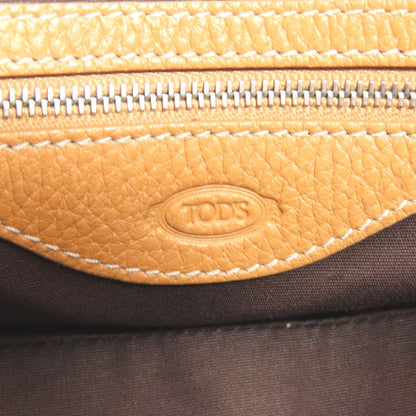 TODS logo Handbag Leather Ladies [Used]
