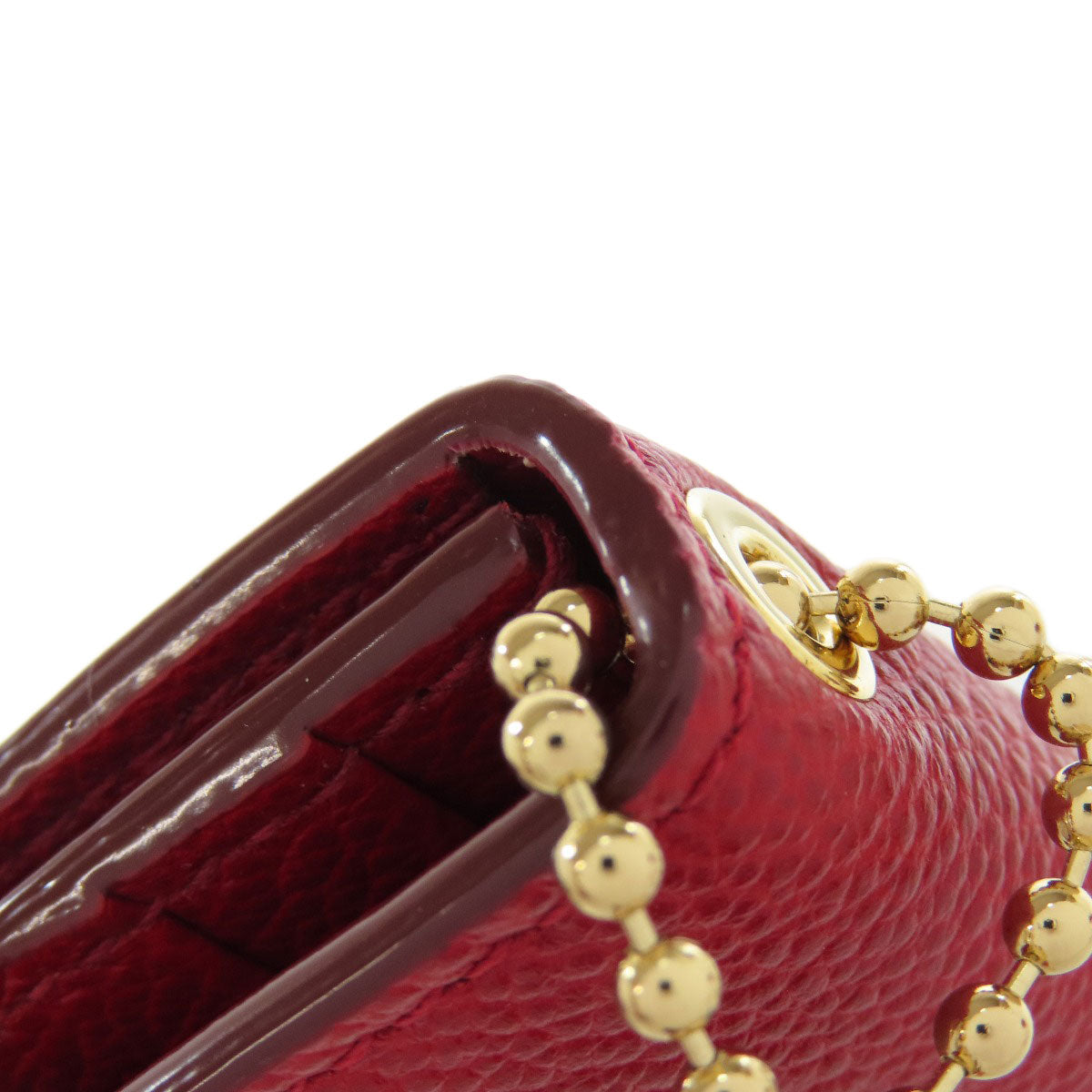 BALLY logo coin purse Leather Ladies [Used]