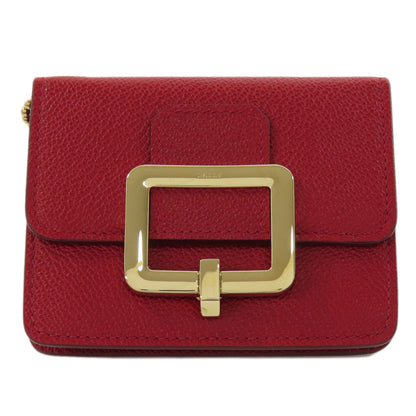BALLY logo coin purse Leather Ladies [Used]