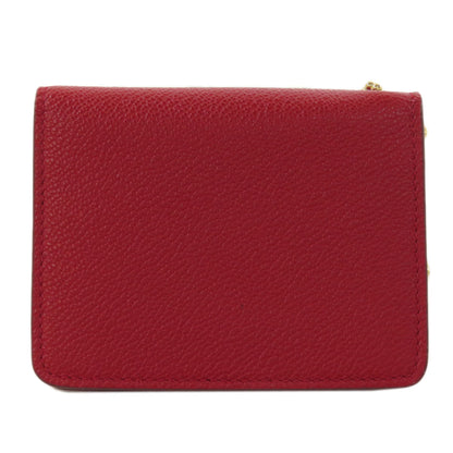 BALLY logo coin purse Leather Ladies [Used]