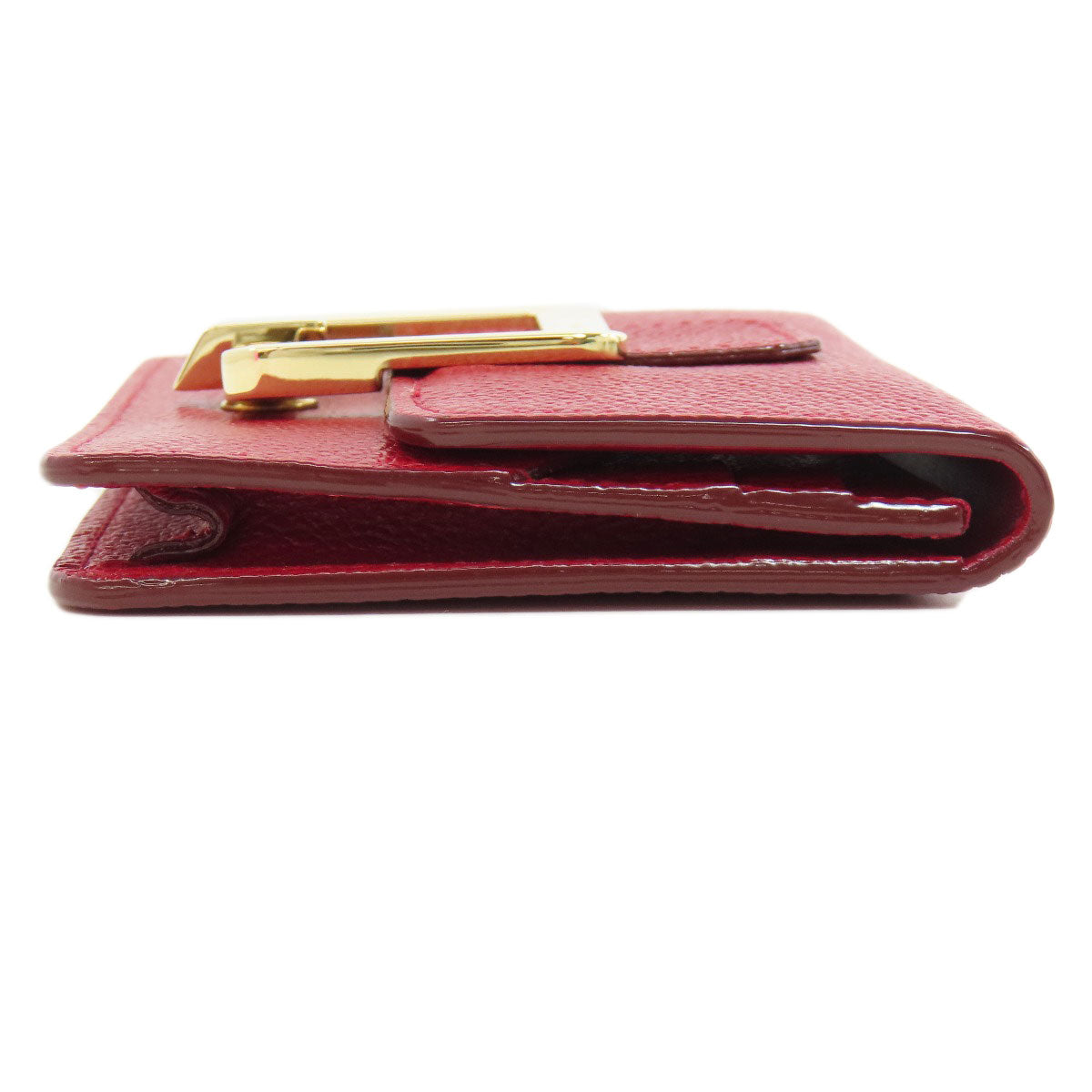 BALLY logo coin purse Leather Ladies [Used]