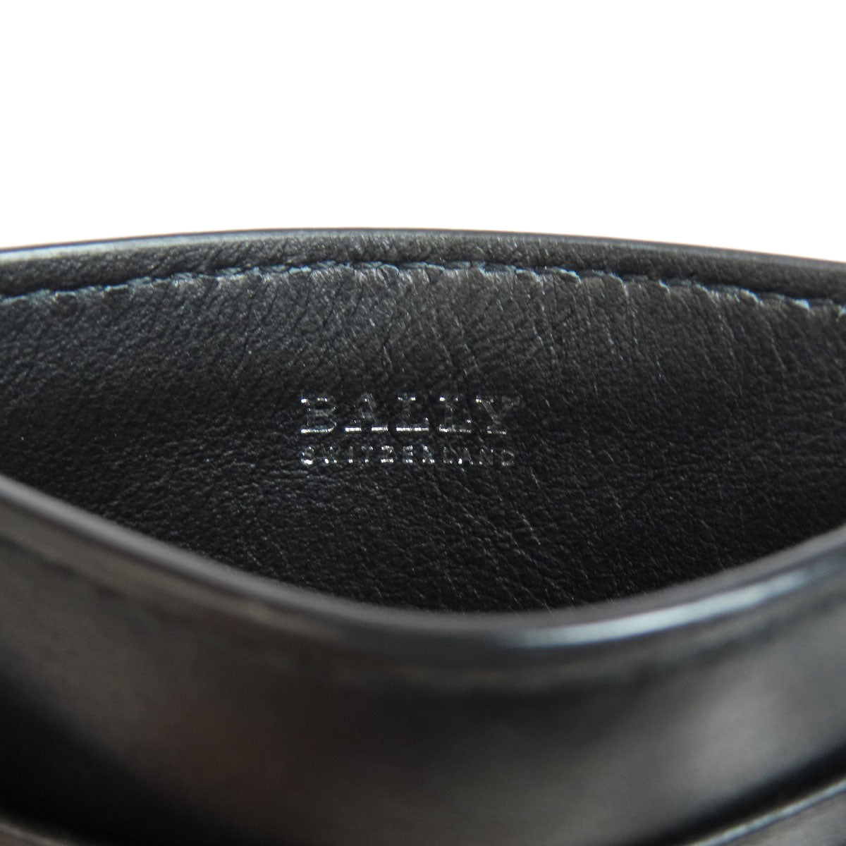 BALLY logo coin purse Leather Ladies [Used]