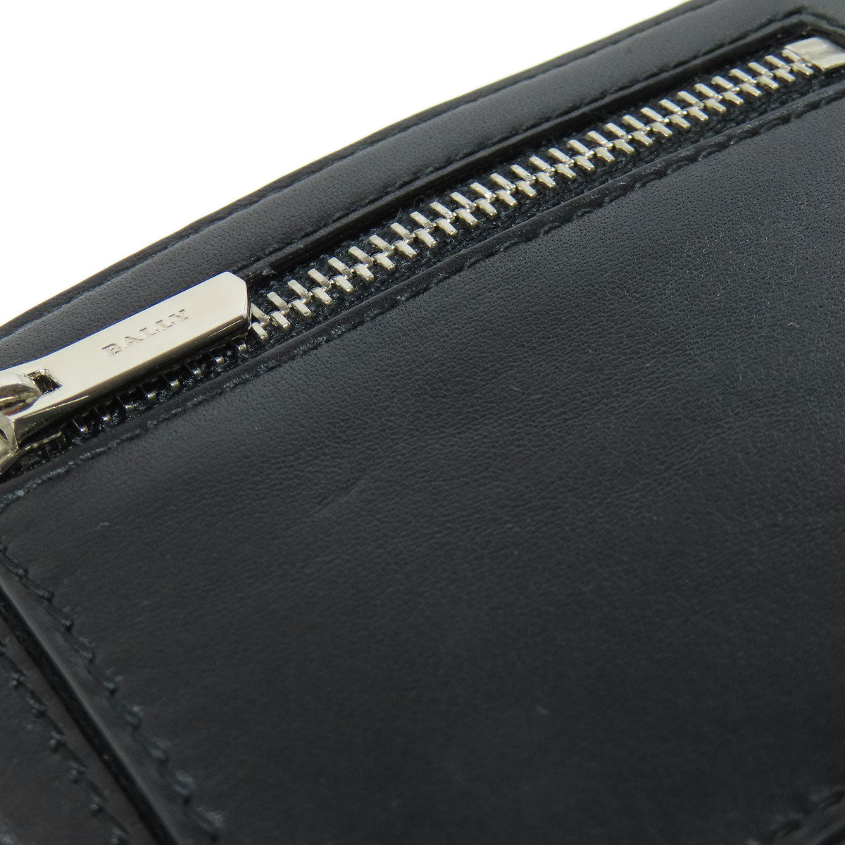 BALLY logo coin purse Leather Ladies [Used]