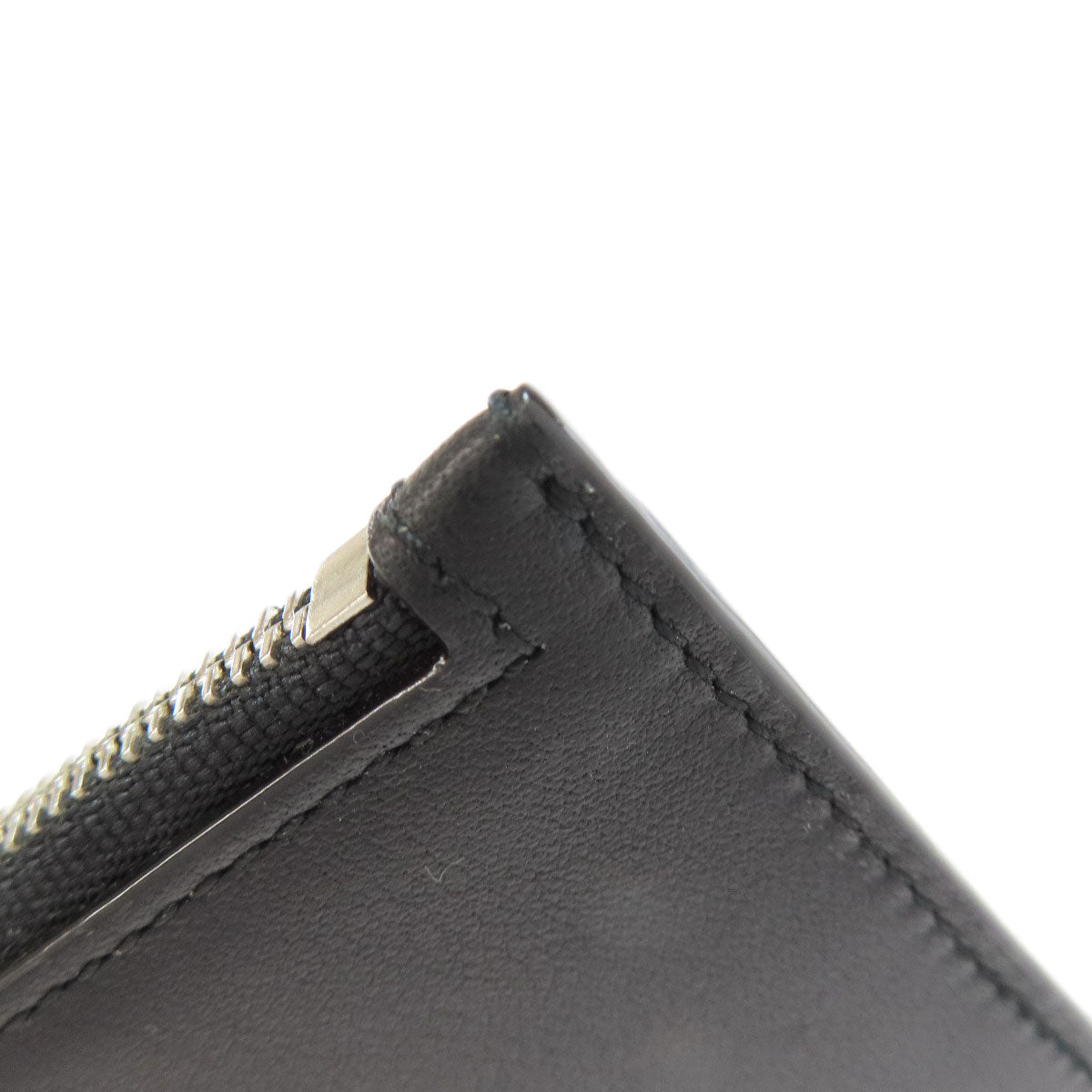 BALLY Barry Stripe Card Case Leather Ladies [Used]