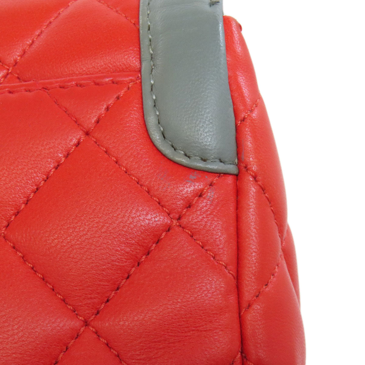 CHANEL ChainShoulder COCO Mark GoldHardware Shoulder Bag Lambskin Ladies [Used]