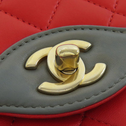 CHANEL ChainShoulder COCO Mark GoldHardware Shoulder Bag Lambskin Ladies [Used]